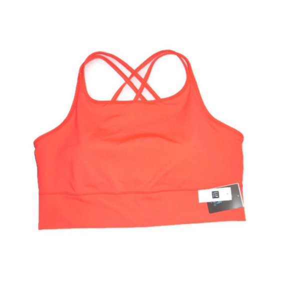GAP Other - New GAP Fit Neon Orange Sports Bra Cross Back XXL